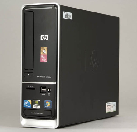 HPのスリムPCデスクトップs5250jp