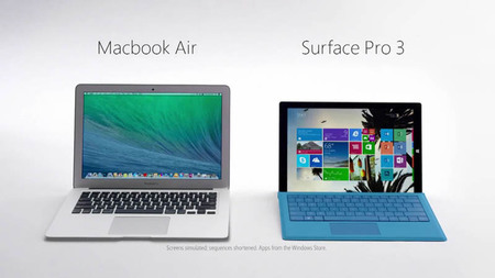 Macbook Air対Surface Pro 3