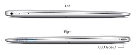 新Macbook Airの12型モック