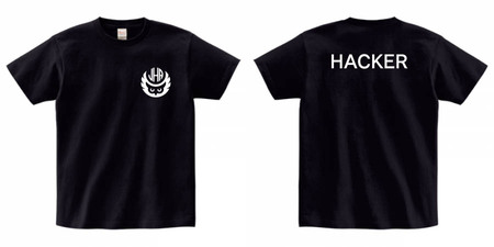 日本ハッカー協会の返礼品Tシャツ